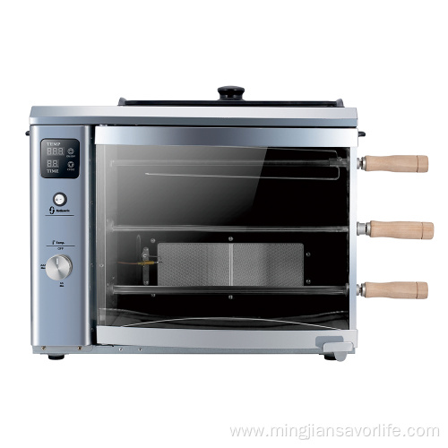 38L Digital Timer Rolling Baking Gas Toaster Oven